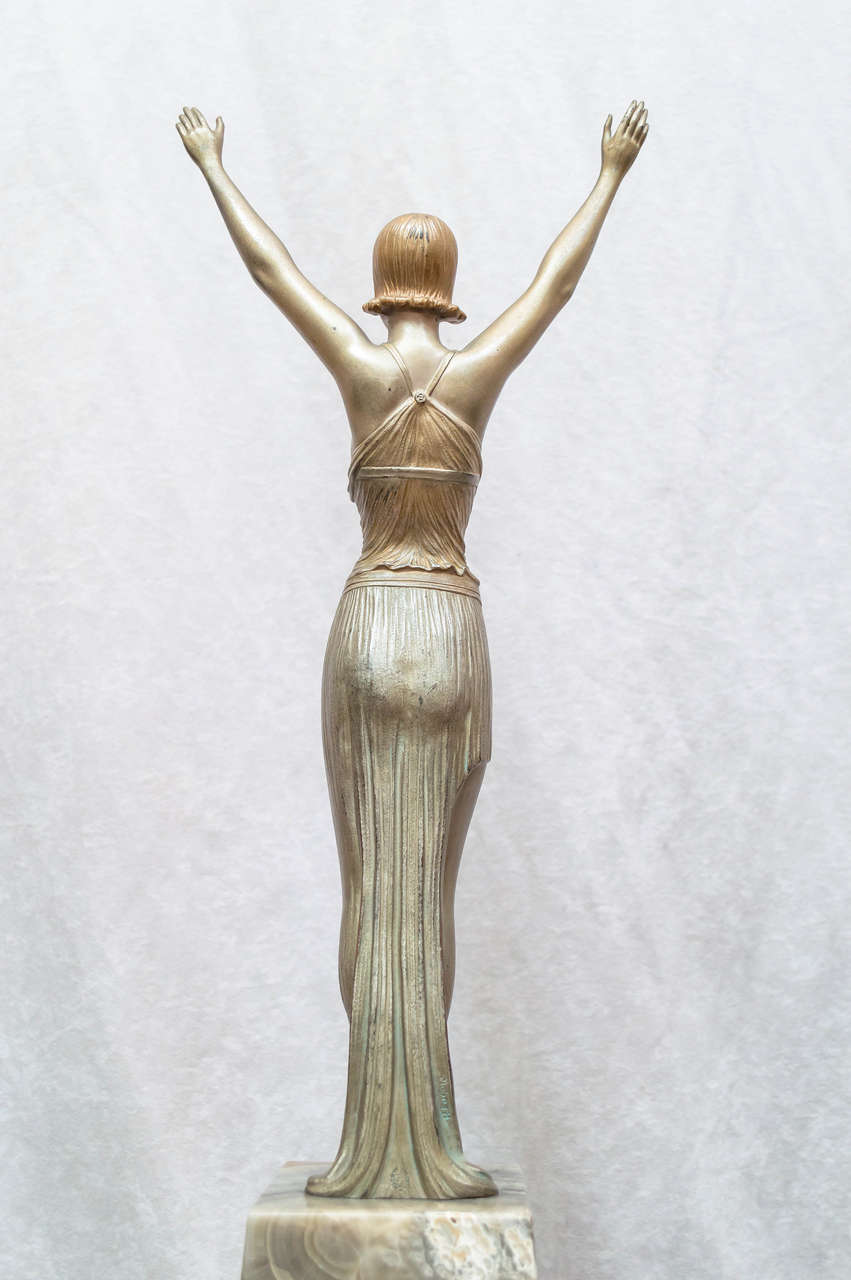 20th Century Art Deco Bronze by Henry Fugere