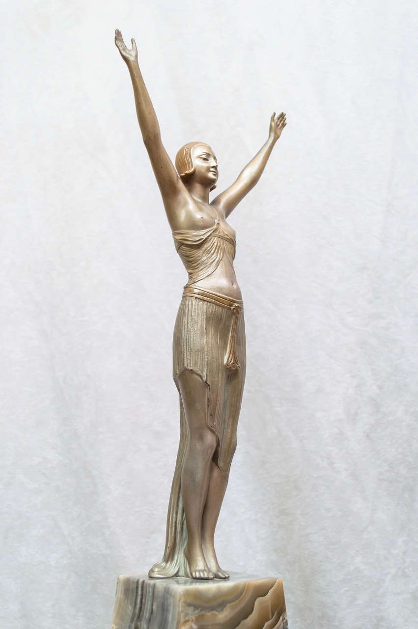 Art Deco Bronze by Henry Fugere 1