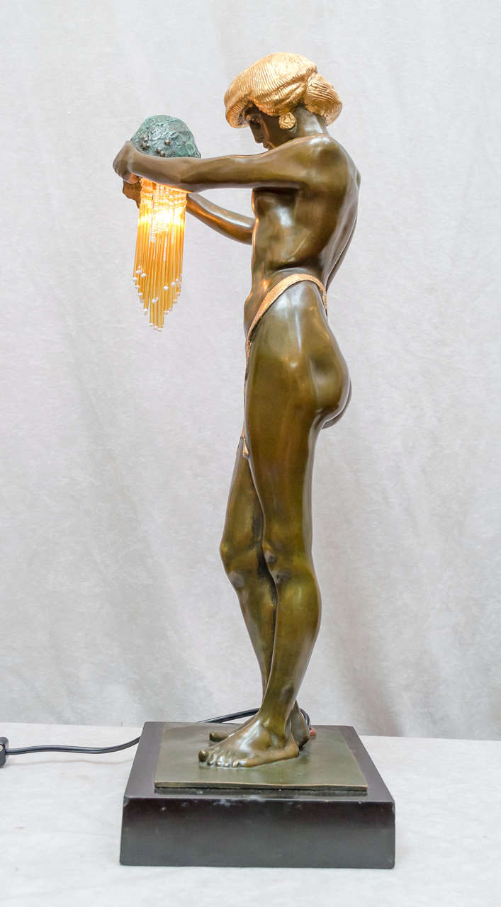 Bronze Lamp of Delilah, Secessionist Period 1