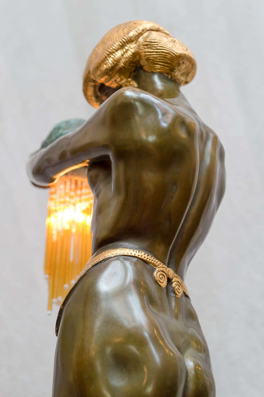 Bronze Lamp of Delilah, Secessionist Period 2