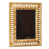 Pierced Gilded Mirror
