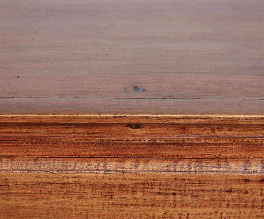 Maple 18THC NEW ENGLAND TALL CHEST W/ GREAT CUT OUTS
