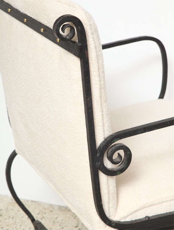 Pair of Iron Chairs 2