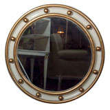 Decorative Federal Style Circular Mirror
