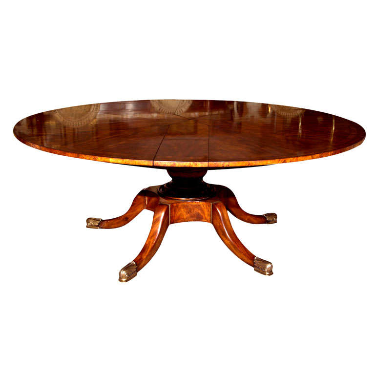 attrib Theodore Alexander Metamorphic Circular Dining Room Table