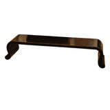 Chinese Lacquer Scroll Table