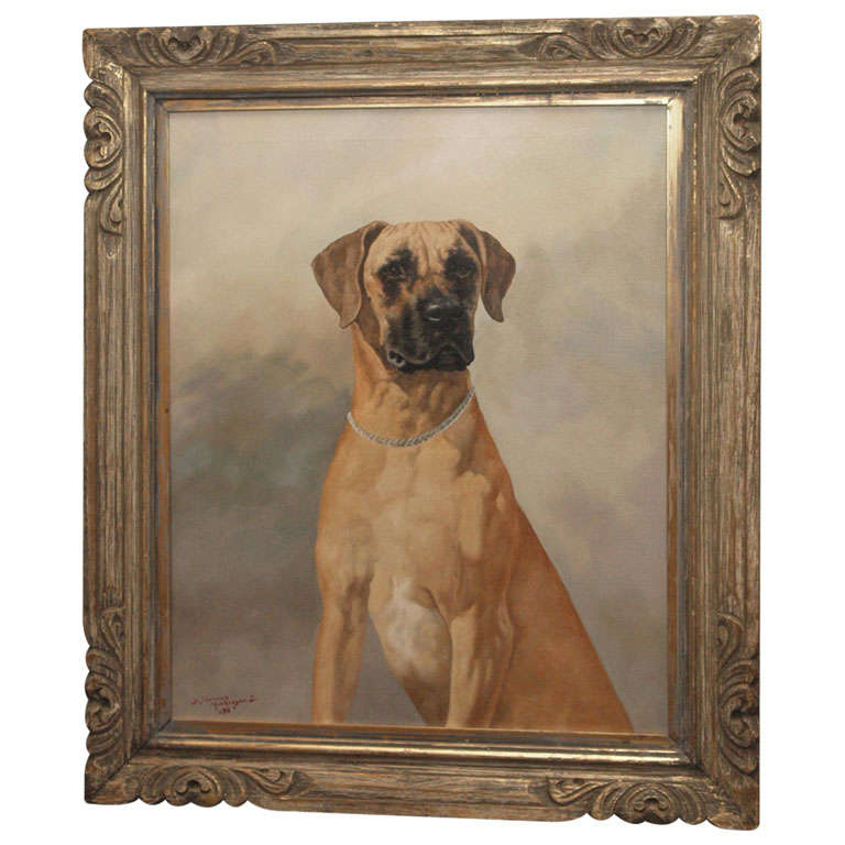 Portrait of a Dog. For Sale