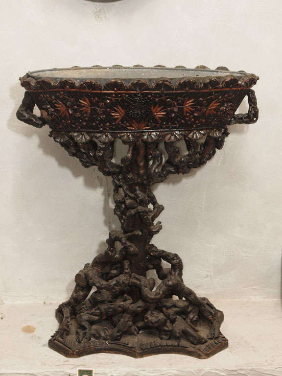 Rustic planter, France, c. 1890