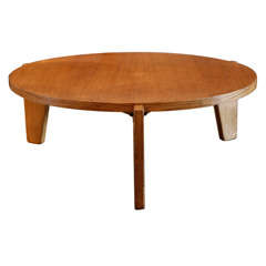 Jean Prouve Coffee Table , Ateliers Jean Prouve 1949