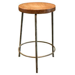 Pierre Jeanneret Stool From Chandigarh , India 1955
