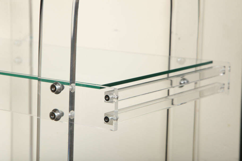 Midcentury Lucite Bar Cart 5