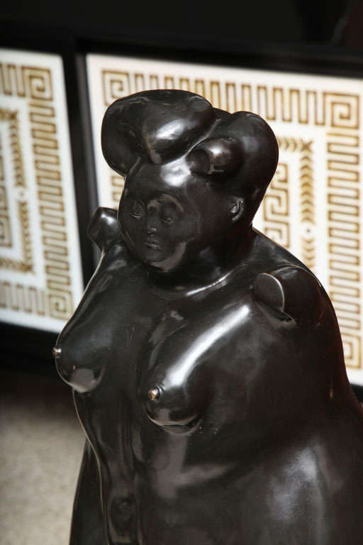 Late 20th Century Fernando Botero Bronze, 