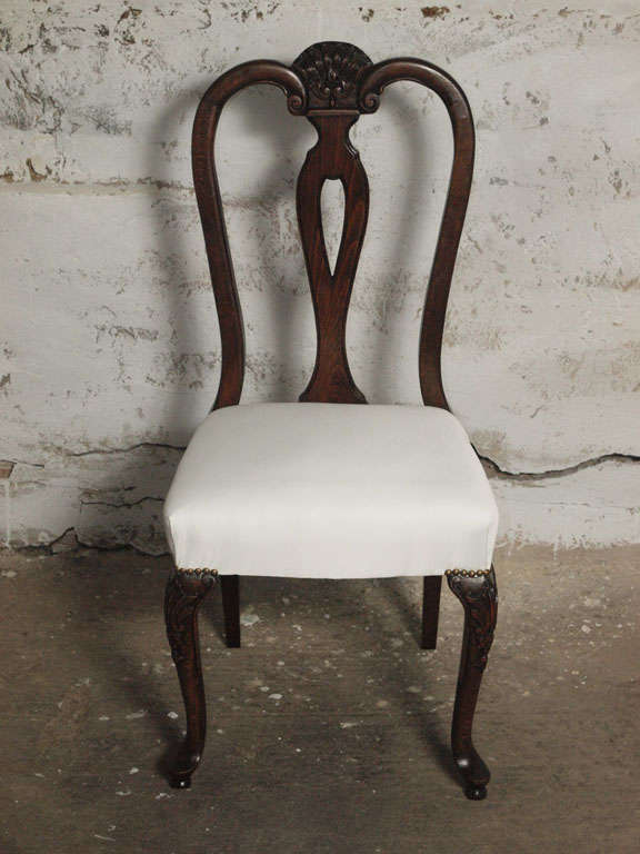 Beautifully Restored Set of Six French Provincial Dining Chairs 4