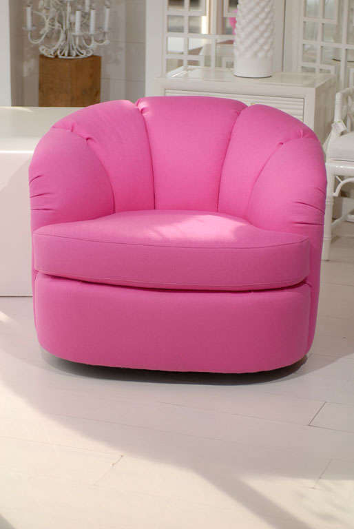 Pair of Pink Bubble Chairs