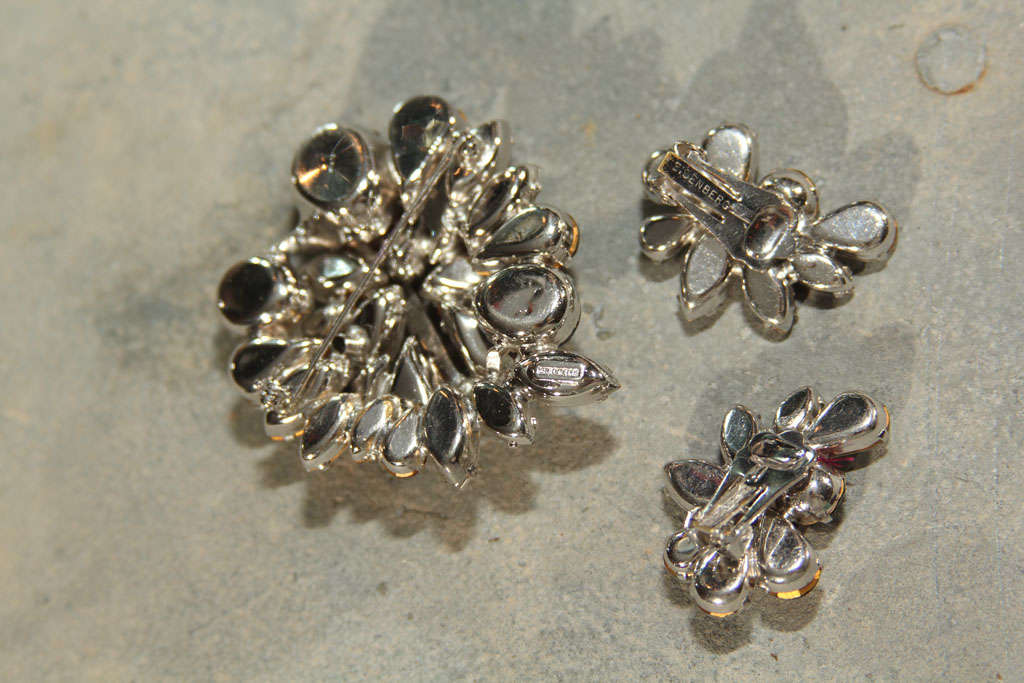 Eisenberg pin and earring set For Sale 2