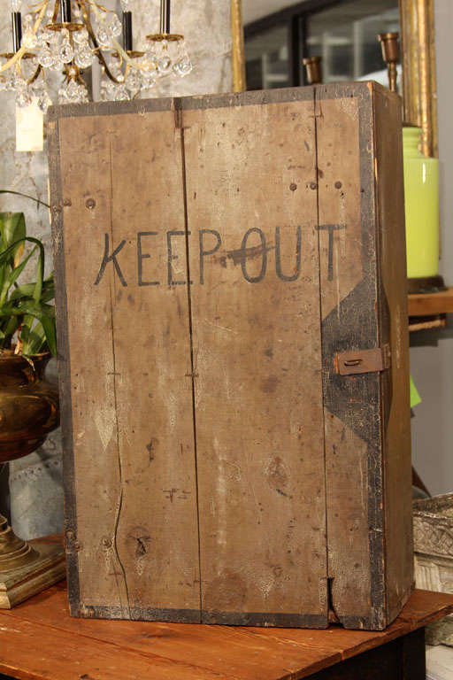 KEEP OUT...........or else!