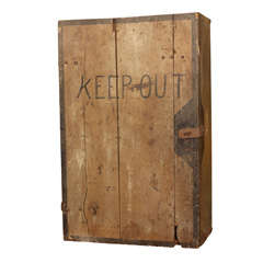 KEEP OUT...........or else!