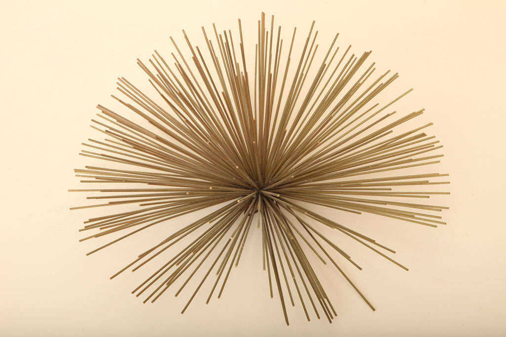 American Curtis Jere Small Starburst Metal Sculpture