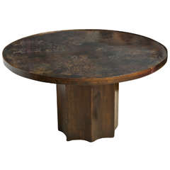 "The Muses, " One-off Circular Table by Philip and Kelvin LaVerne