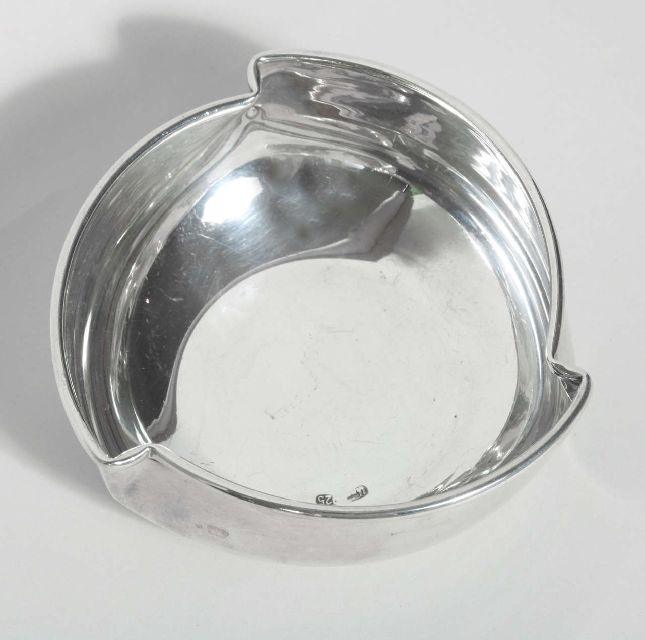 20th Century Norwegian Art Deco Small Sterling Silver Coupe