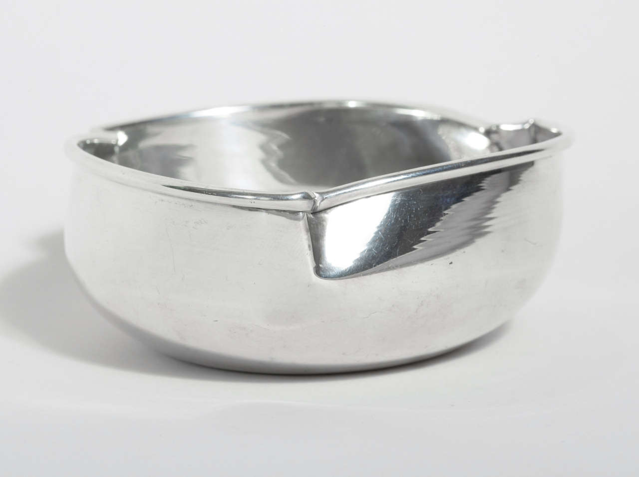 Norwegian Art Deco Small Sterling Silver Coupe 3