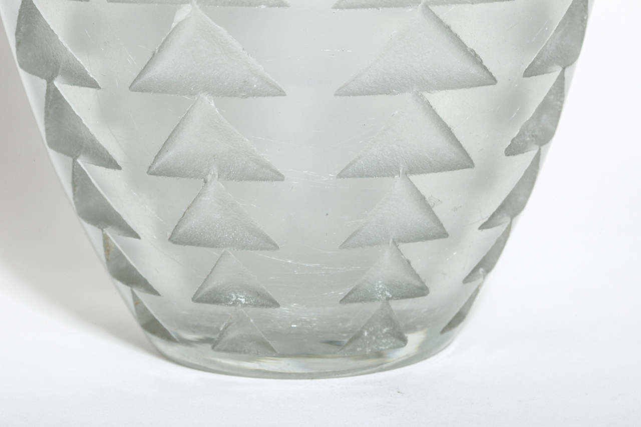 etched glass vases for sale