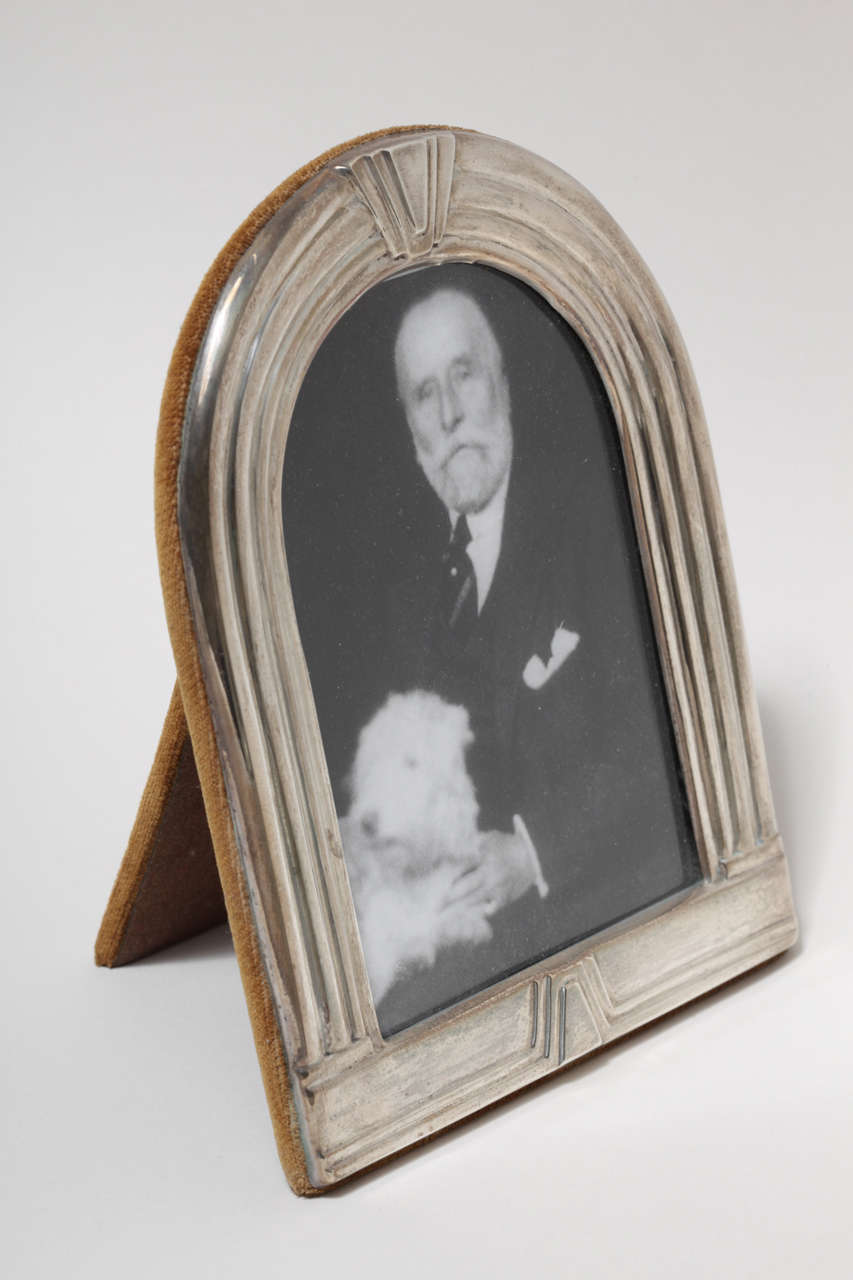 Art Deco Silver Photograph Frame In Good Condition In New York, NY