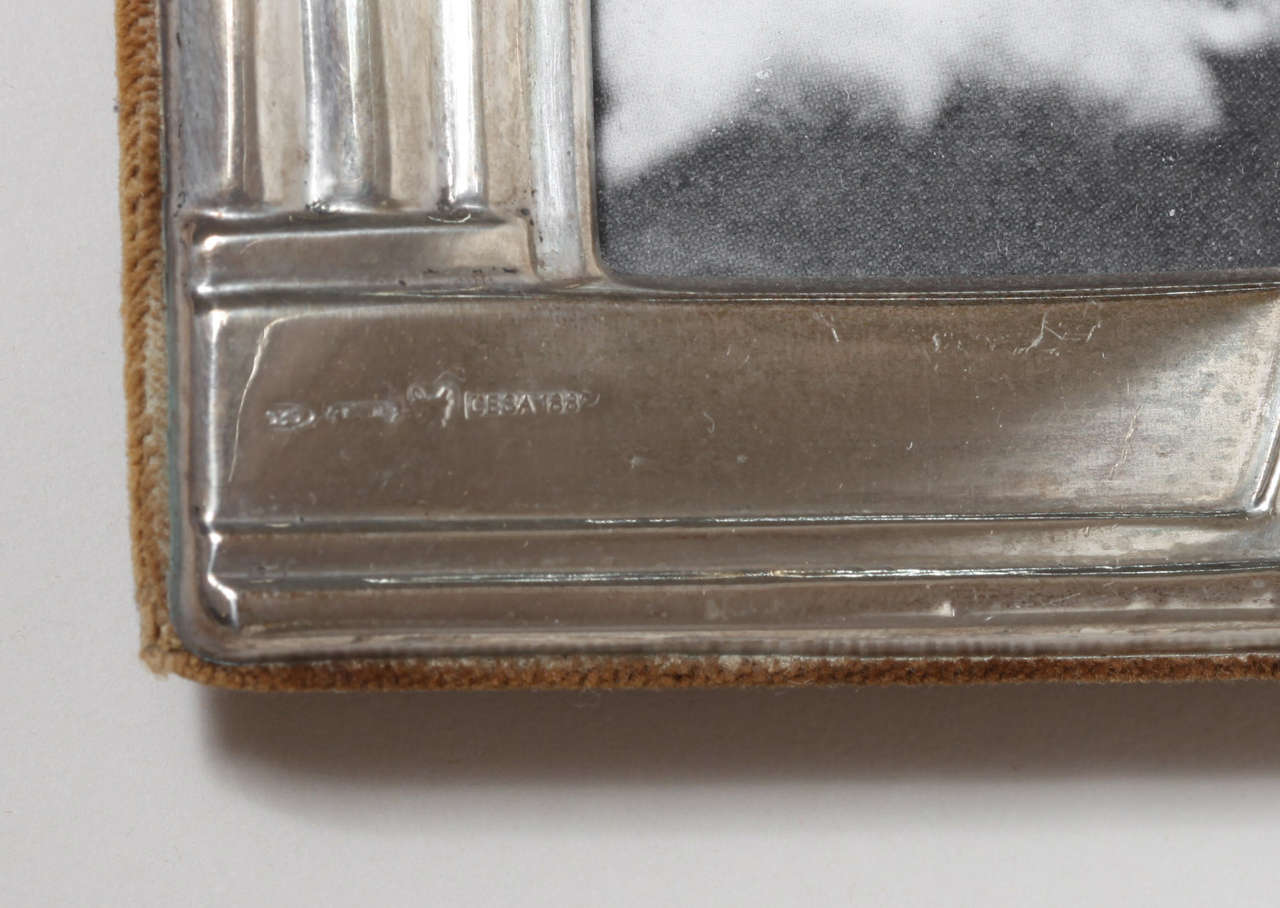 Art Deco Silver Photograph Frame at 1stDibs