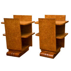 Continental Art Deco Side Tables