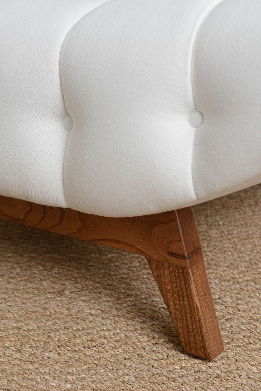 Ash Adrian Pearsall Lounge Chair with Ottoman