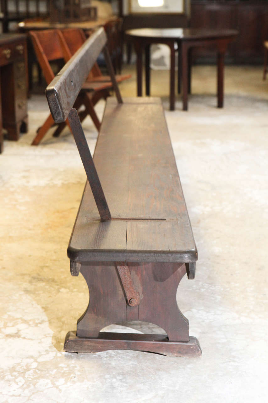 19th Century Reversible Bench from Railway 2