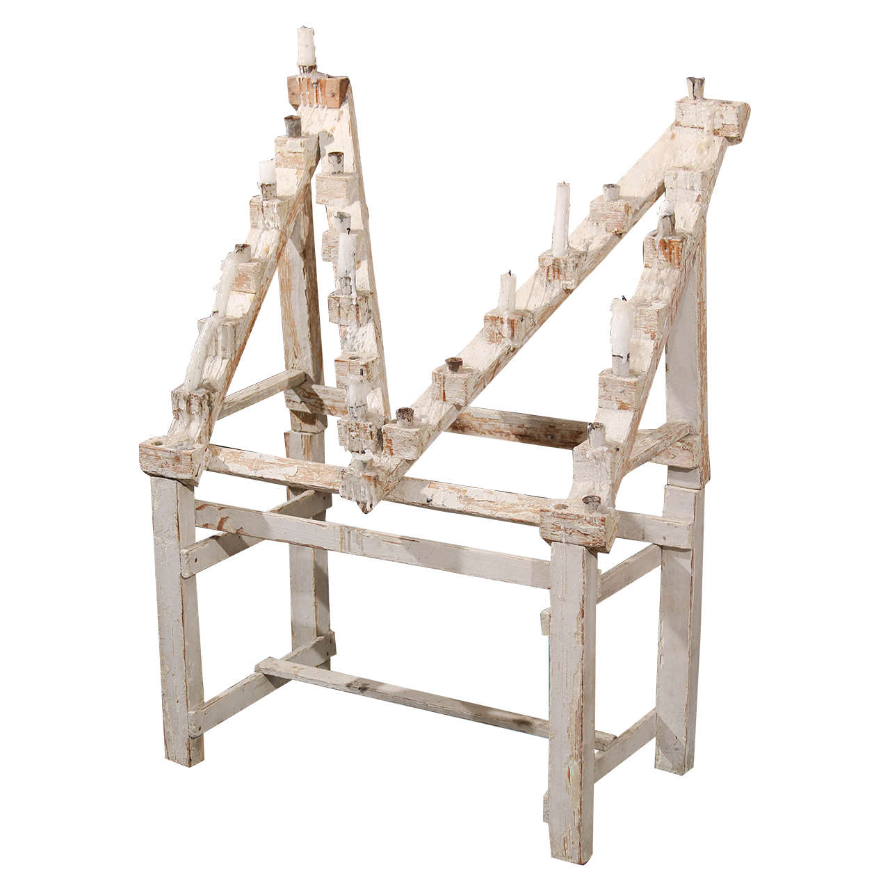 Candelabro Folk Art