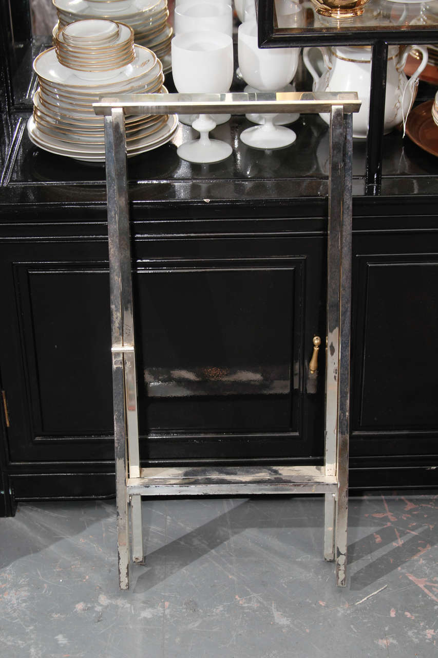 Silver Plate Bar Tray or Stand 4