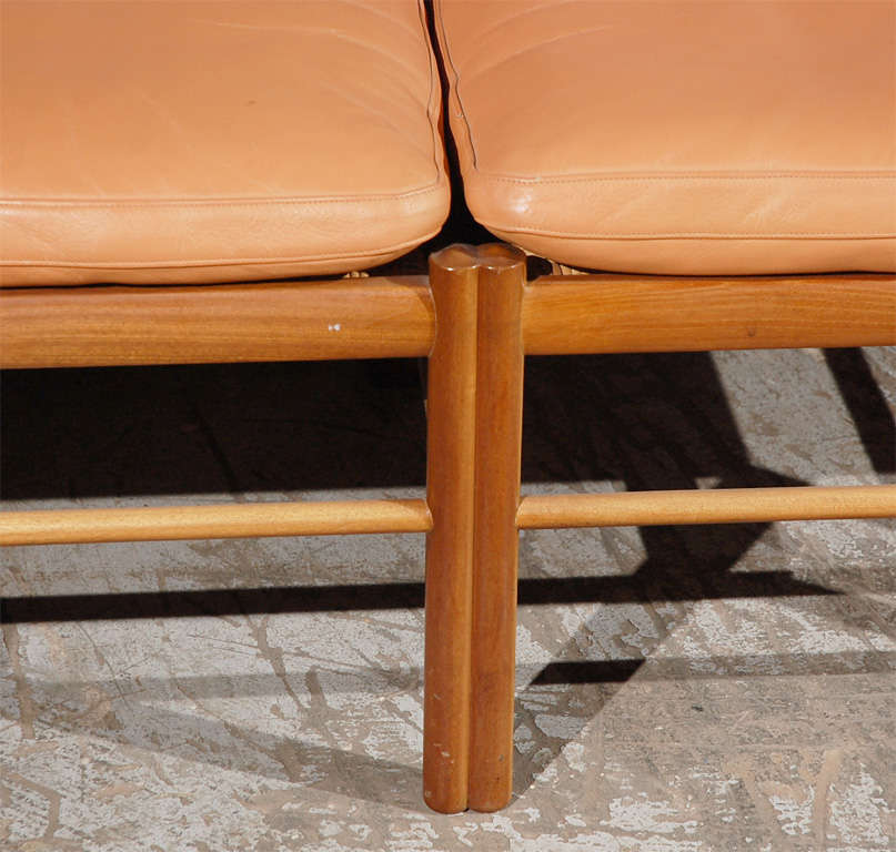 Danish Ole Wanscher Two-Seat Settee For Sale