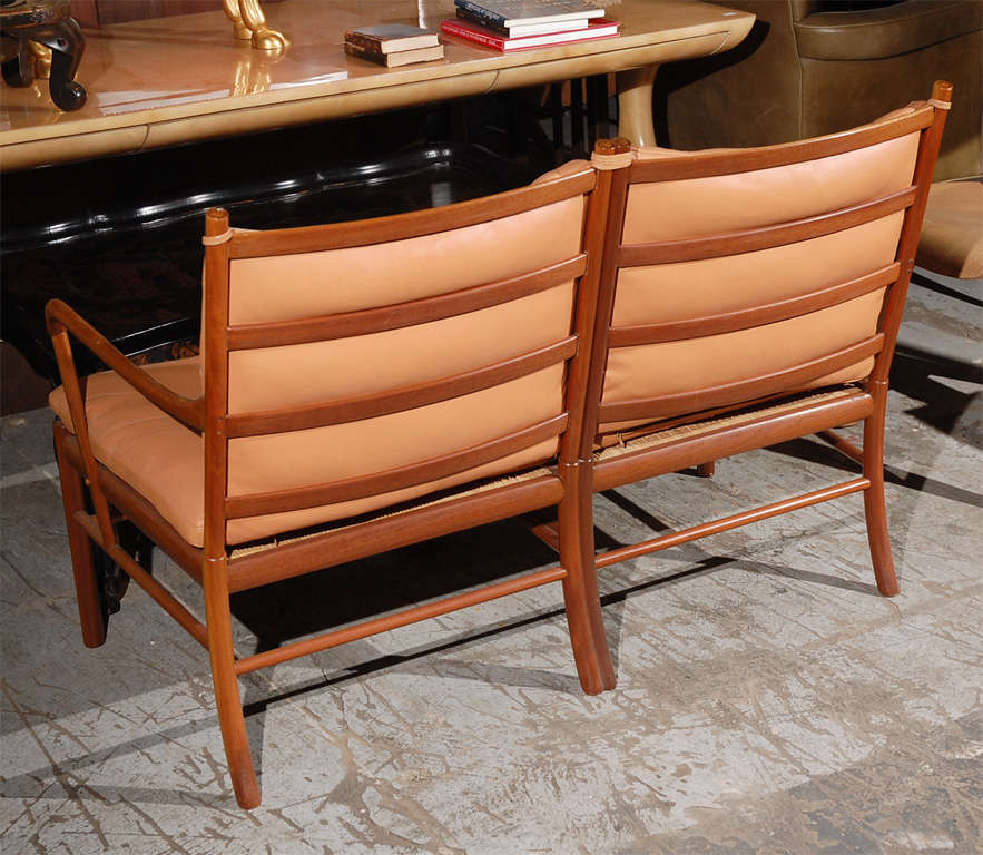 Ole Wanscher Two-Seat Settee For Sale 3