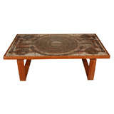 Danish Tile Top Coffee Table