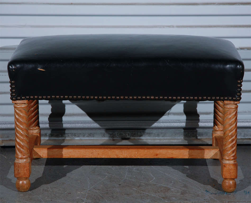 William and Mary Style Bench