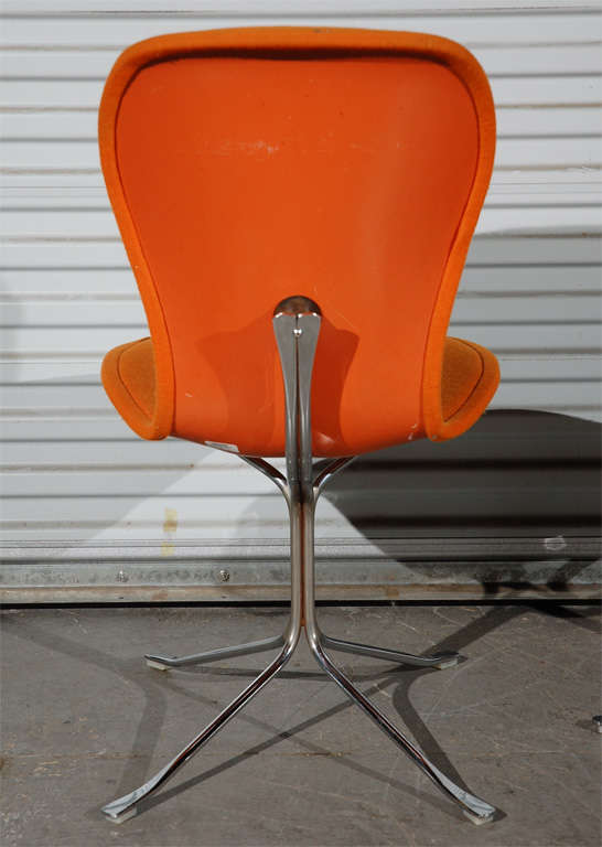 American Pair of Ion Chairs For Sale