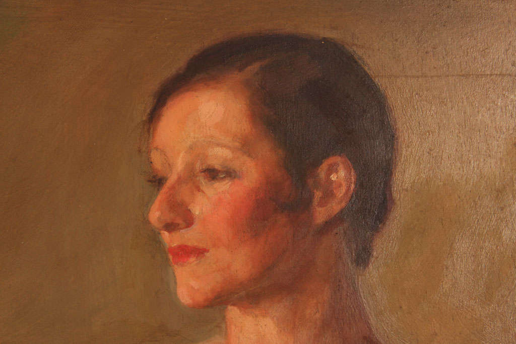 Portrait of a Woman In Good Condition For Sale In Seattle, WA