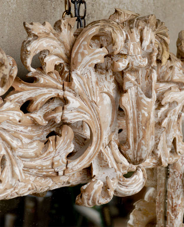 18th Century Carved Mirror 4