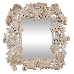 18th Century Carved Mirror 