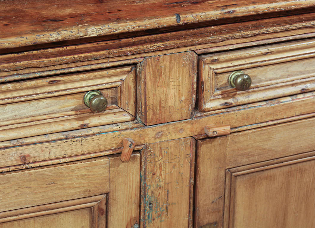 19th Century Irish Pine Dresser