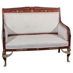 French Empire Settee