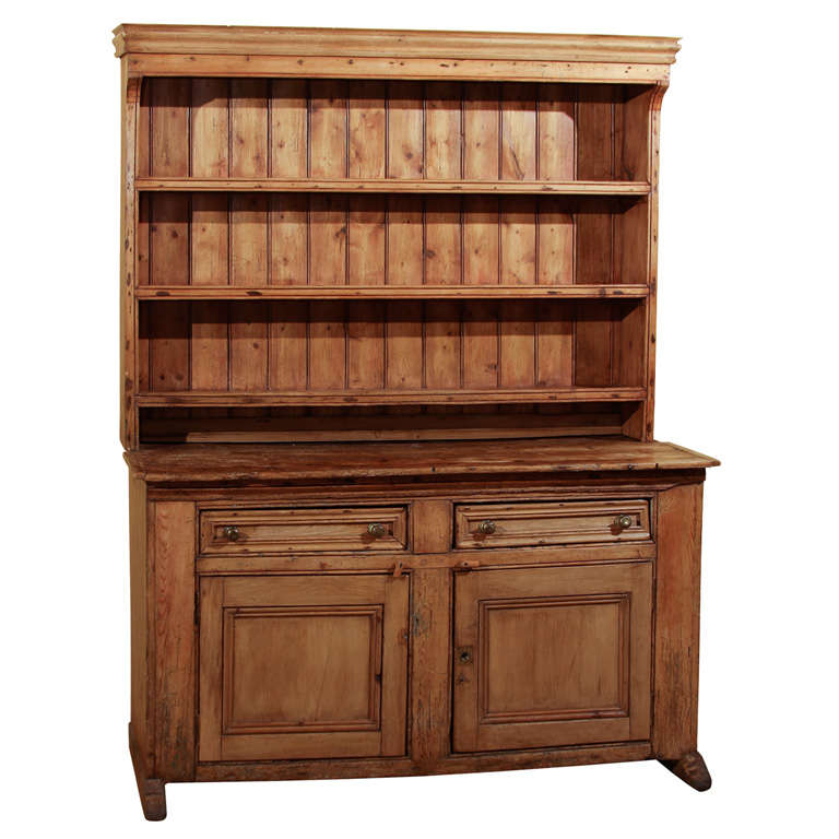 Irish Pine Dresser at 1stDibs