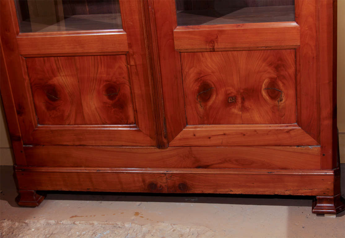 French Cherry Wood Bookcase For Sale at 1stDibs