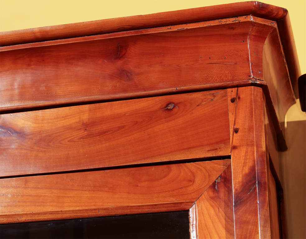 French Cherry Wood Bookcase For Sale at 1stDibs