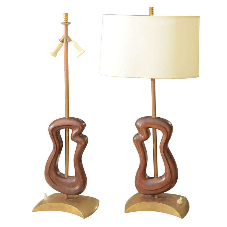 Pair Of French Lamps