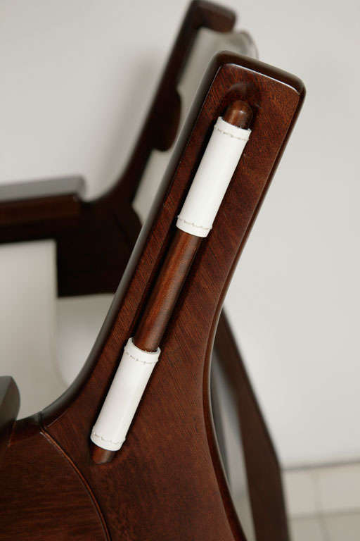 Leather Kilin Chair by Sergio Rodrigues For Sale