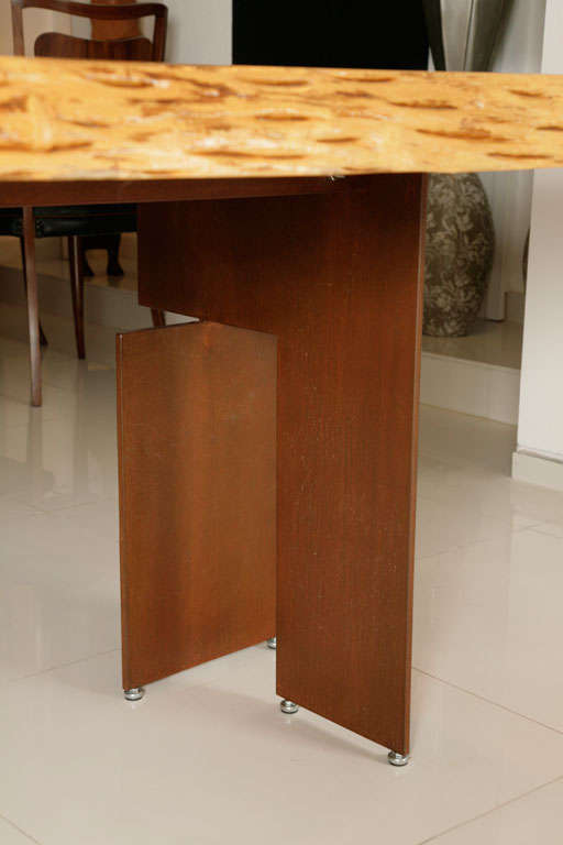 Solid Wood Brazilian Table For Sale 1