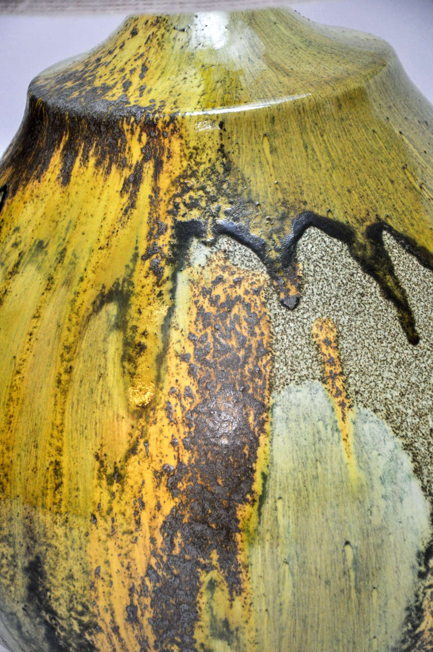 Studio Pottery Lamp 2